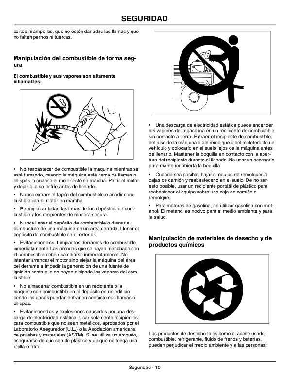 John Deere 6×4 Gator Utility Vehicle North America (008807-068204) Operator’s Manual (OMM144180) Workshop Guide