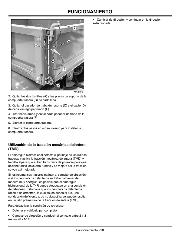 John Deere 2020 & 2030 ProGator North America (035000-) Operator’s Manual (OMM149075) Workshop Guide