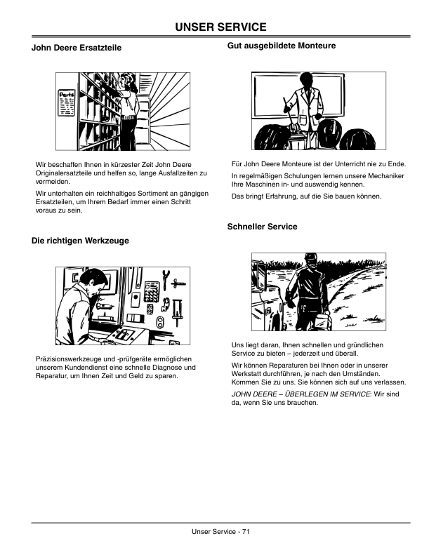 John Deere Garden Tractor GT245 Operator’s Manual (OMM154700) Workshop Guide
