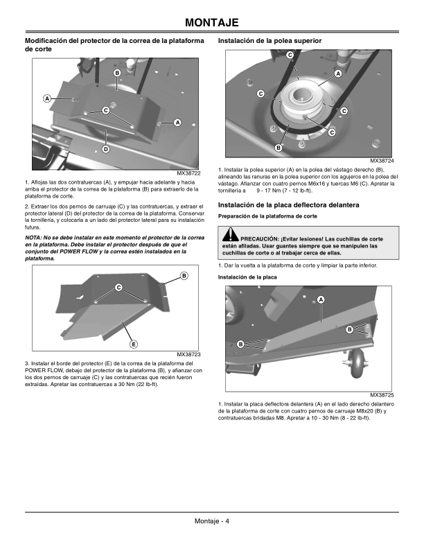 John Deere 60D Power Flow (Export) (010001-) Operator’s Manual (OMM156774) Workshop Guide