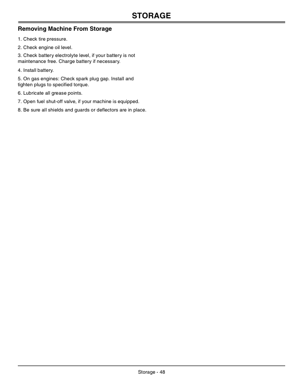 John Deere TH Gator Utility Vehicle (Gas) Export Edition (050001- ) Operator’s Manual (OMM161296) Workshop Guide