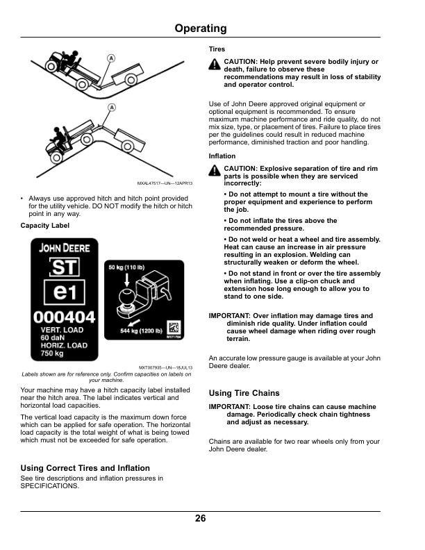 John Deere TX Turf Gator Utility Vehicle Export Edition (070001-) Operator’s Manual (OMM168723) Workshop Guide