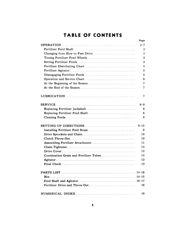 John Deere 336, 436, 536, 919 Grain Drill Operator’s Manual (OMM23550) Workshop Guide
