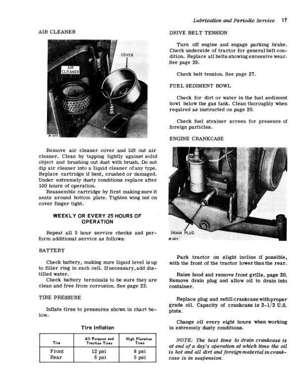 John Deere 110 Lawn & Garden Tractors Operator’s Manual (OMM40682) Workshop Guide