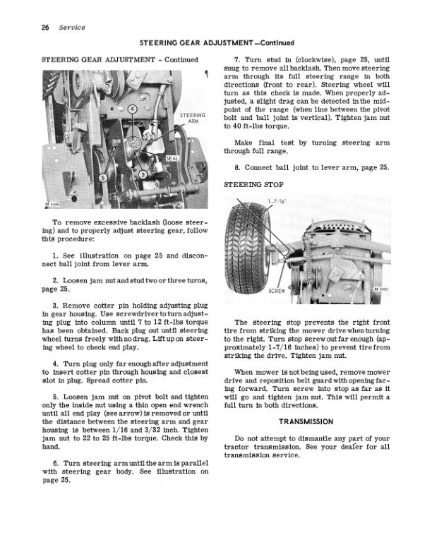 John Deere 110 & 112 Lawn & Garden Tractors Operator’s Manual (OMM42256) Workshop Guide
