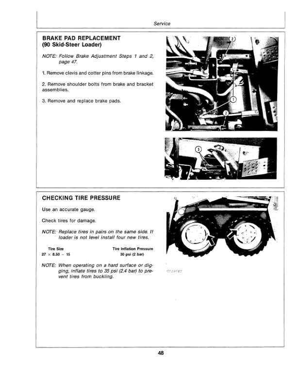 John Deere JD14, 70 & 90 Skid-Steer Loaders North America (1975-1979) Operator’s Manual (OMM77701) Workshop Guide