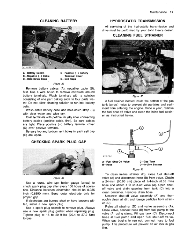 John Deere 300 Hydrostatic Tractor (055001-) Operator’s Manual (OMM80641) Workshop Guide