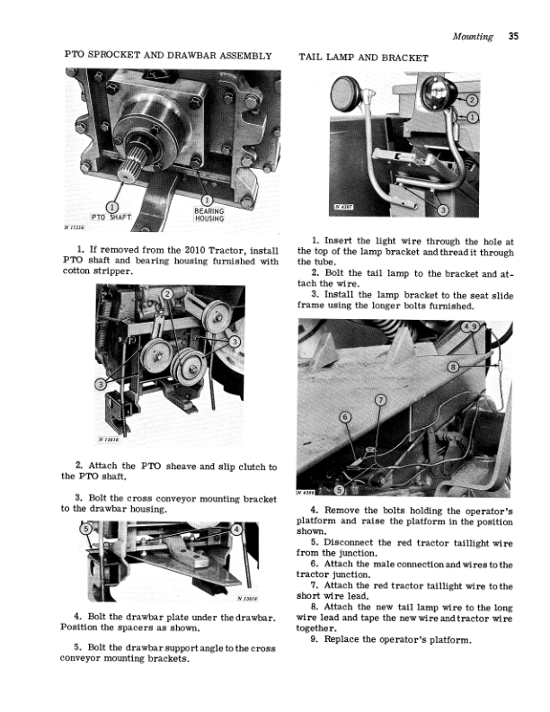 John Deere 277 Two-Row Cotton Stripper Operator’s Manual (OMN159038) Workshop Guide