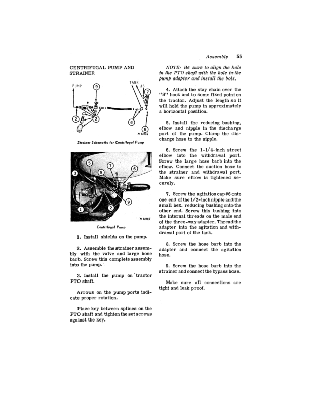 John Deere 25A 3-Point Hitch Sprayer Operator’s Manual (OMN159158) Workshop Guide
