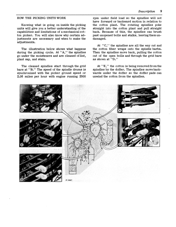 John Deere 499, 699 Two-Row Cotton Pickers Operator’s Manual (OMN159166) Workshop Guide