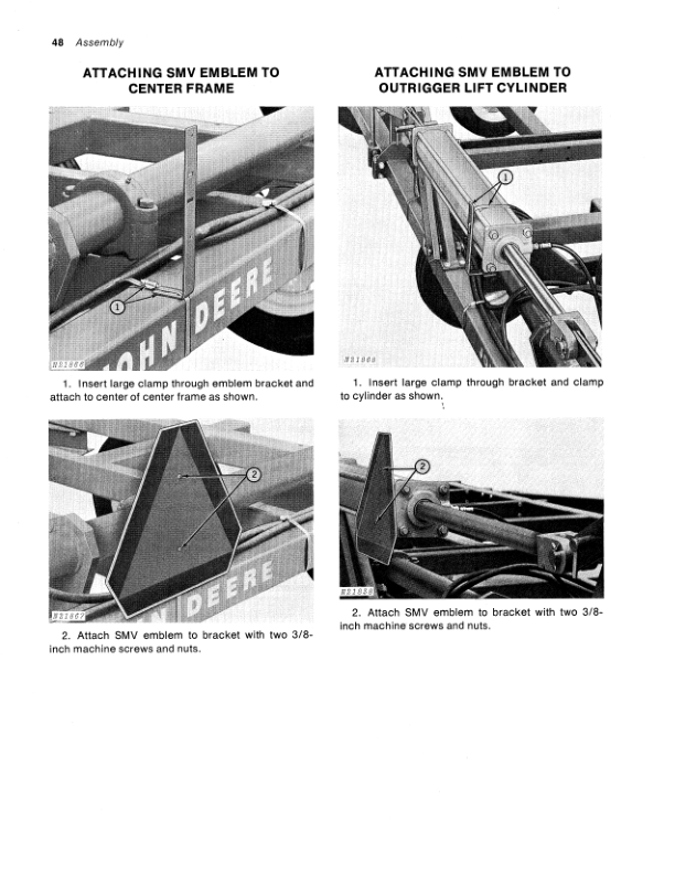 John Deere 1600 Chisel Plow, Drawn Operator’s Manual (OMN159265) Workshop Guide