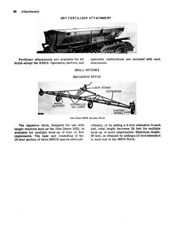 John Deere LL, LZ, HZ Press Grain Drills Operator’s Manual (OMN159295) Workshop Guide