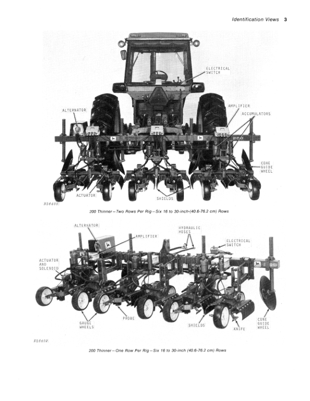 John Deere 200 Synchronous Thinner Operator’s Manual (OMN159342) Workshop Guide