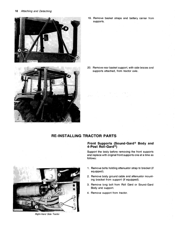 John Deere 283 Cotton Stripper Operator’s Manual (OMN159493) Workshop Guide