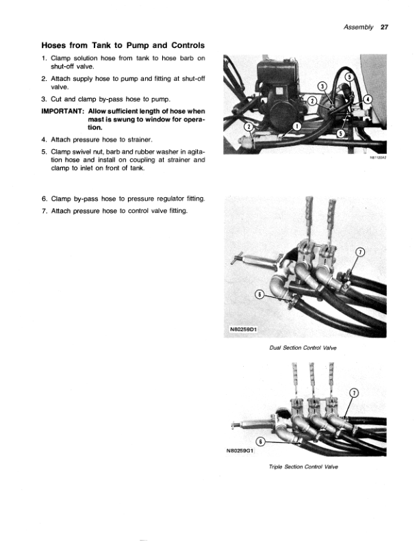 John Deere 335 Skid-Mounted Sprayer Operator’s Manual (OMN159497) Workshop Guide