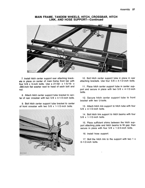 John Deere 1050 Series Field Cultivator Operator’s Manual (OMN200023) Workshop Guide