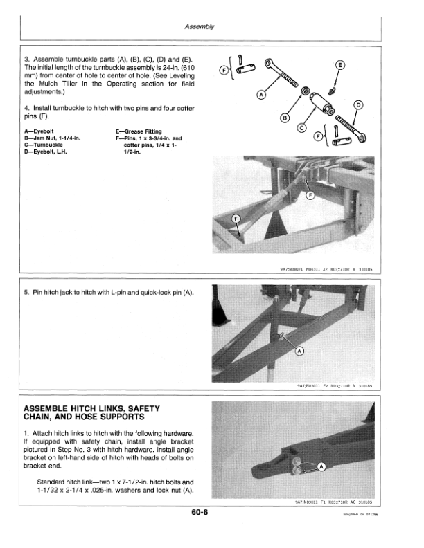 John Deere 710 Mulch Tiller Operator’s Manual (OMN200107) Workshop Guide