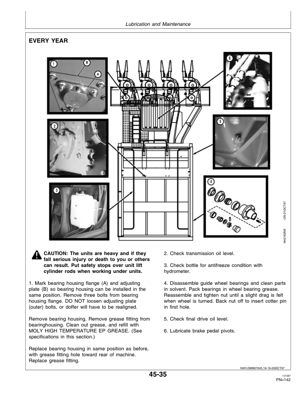 John Deere 9970 Cotton Picker ( -004000) Operator’s Manual (OMN200528) Workshop Guide