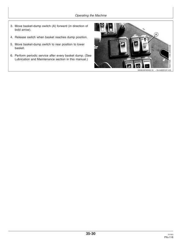 John Deere 7455 Cotton Striper (SN 014001-) Operator’s Manual (OMN300182) Workshop Guide