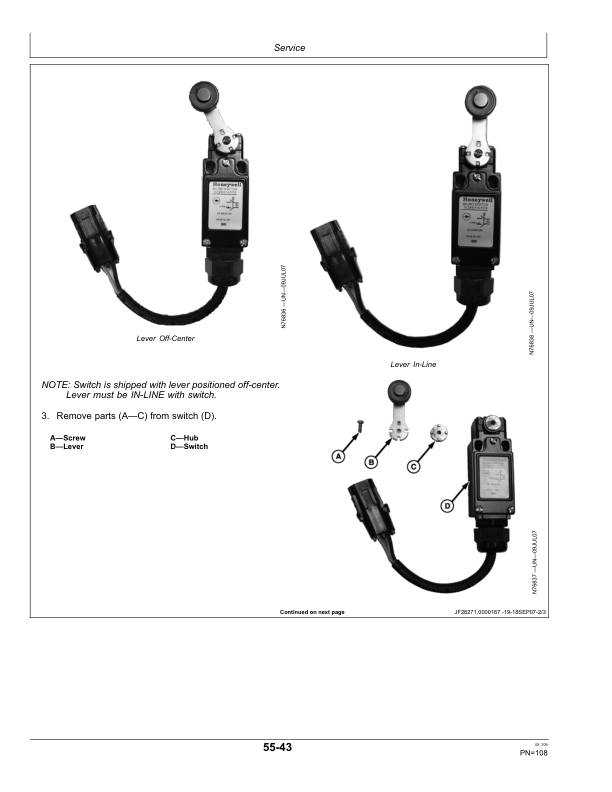 John Deere 2410 Chisel Plow North America (008000-011999) Operator’s Manual (OMN300678) Workshop Guide