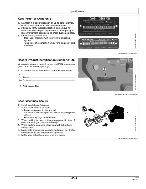 John Deere 2310 Mulch Finisher (006100-) Operator’s Manual (OMN332097) Workshop Guide