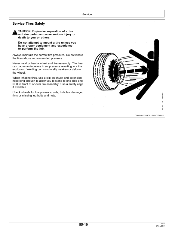 John Deere 2210 Floating-Hitch Field Cultivator (Export Edition) Operator’s Manual (OMN403243) Workshop Guide