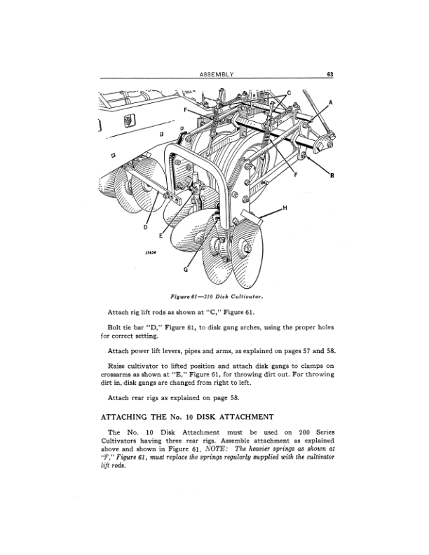 John Deere 200 Series Row-Crop Cultivators Operator’s Manual (OMN81154) Workshop Guide