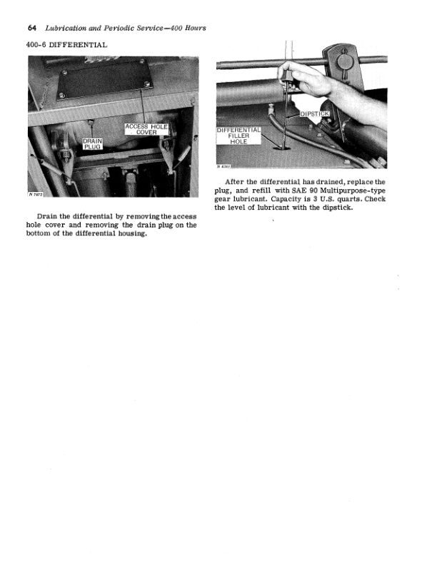 John Deere 600 Hi-Cycle Tractor Operator’s Manual (OMN97692) Workshop Guide