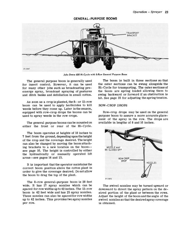 John Deere 700 Hi-Cycle Operator’s Manual (OMN97718) Workshop Guide