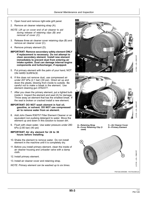 John Deere 5415, 5415H, 5414HC, 5615, 5615HC, 5715, 5715H, 5715HC Tractors Operator’s Manual (OMP71924) Workshop Guide