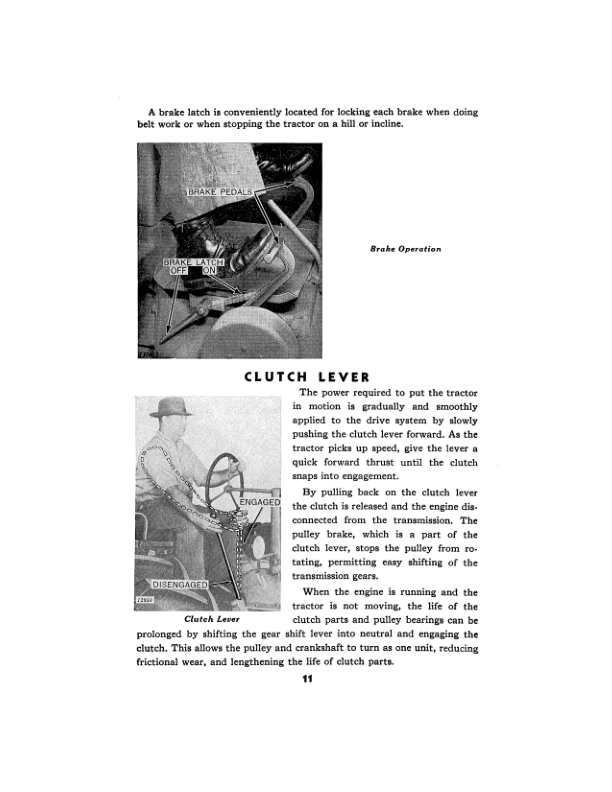John Deere Model A Styled Tractor (648000-) Operator’s Manual (OMR2002) Workshop Guide