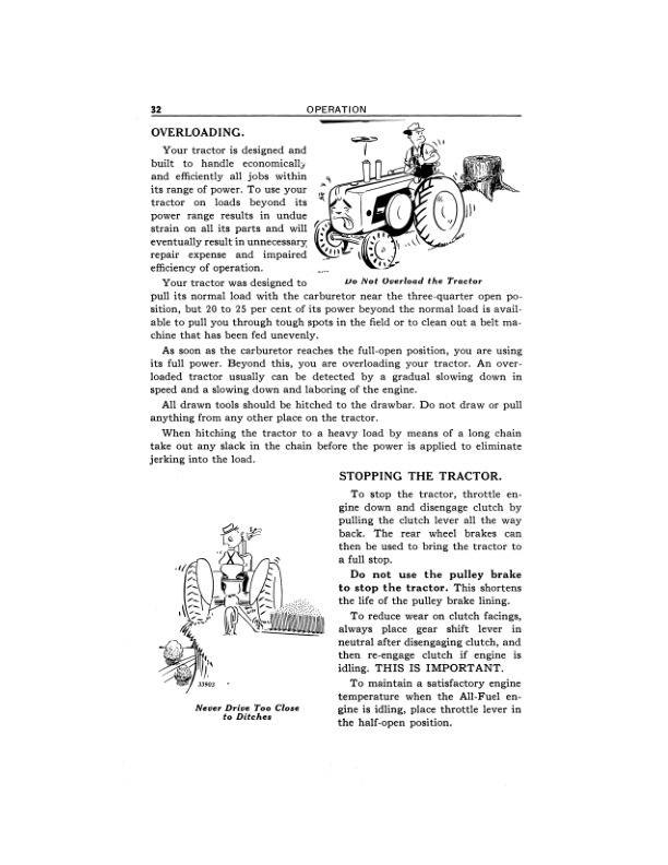 John Deere 60 Standard-Orchard Tractor, 60 Orchard Tractor Operator’s Manual (OMR2029) Workshop Guide