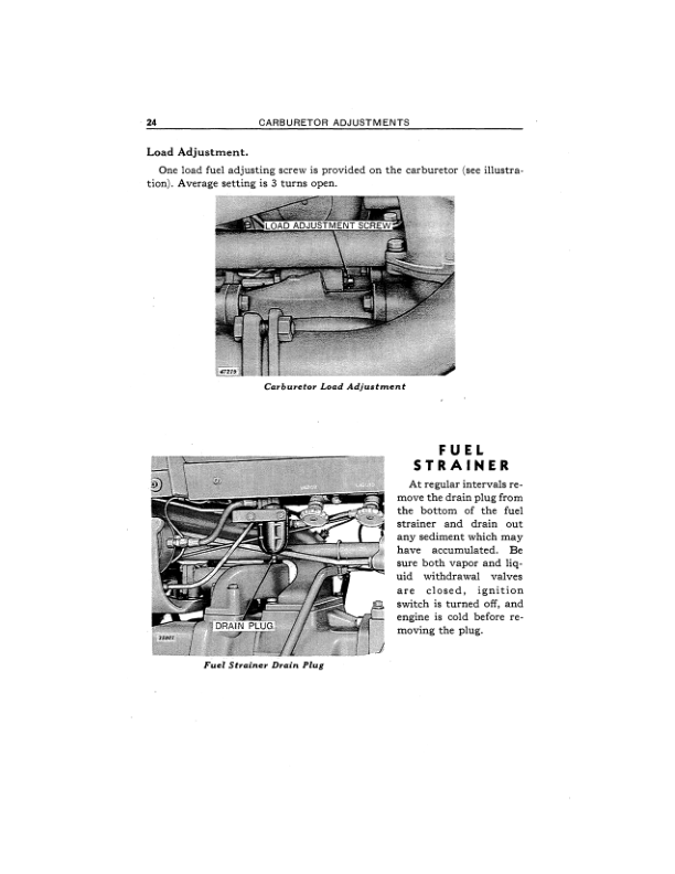 John Deere LP-Gas Instructions for JD 70 Tractor (Supplement) Operator’s Manual (OMR2050) Workshop Guide