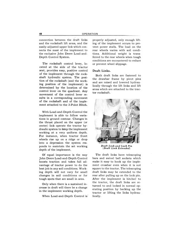 John Deere 520 Tractor, LP-Gas Operator’s Manual (OMR20711) Workshop Guide