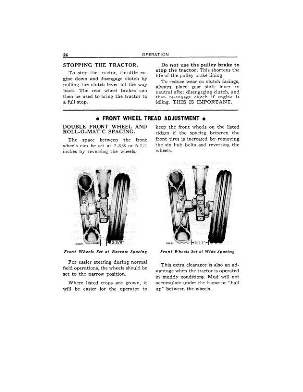 John Deere 720 Utility Tractor, Diesel with Gasoline Cranking Engine Operator’s Manual (OMR2086) Workshop Guide