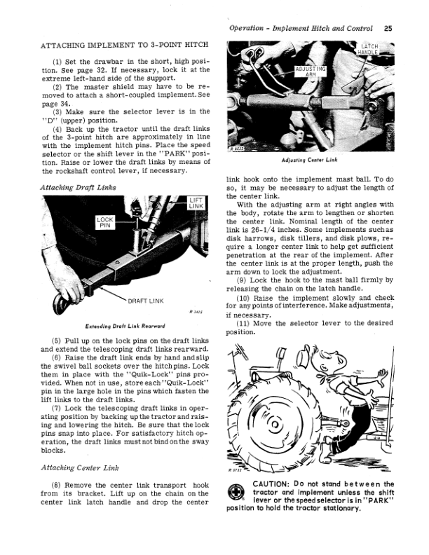 John Deere 3020 Row Crop Utility, Grove & Orchard Tractors Operator’s Manual (OMR34407) Workshop Guide