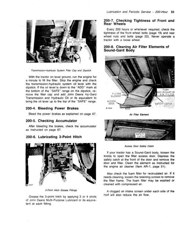 John Deere 4030 Tractor Operator’s Manual (OMR57252) Workshop Guide