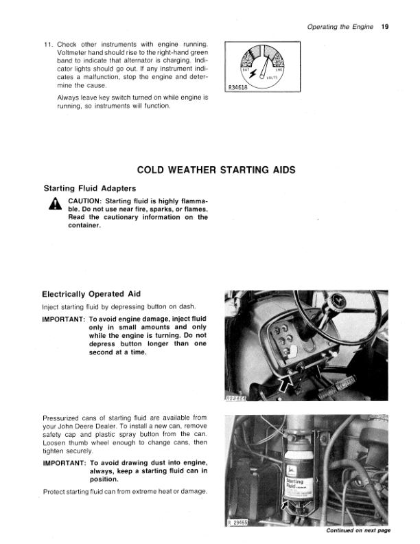 John Deere 4040 & 4240 Tractors Operator’s Manual (OMR65460) Workshop Guide
