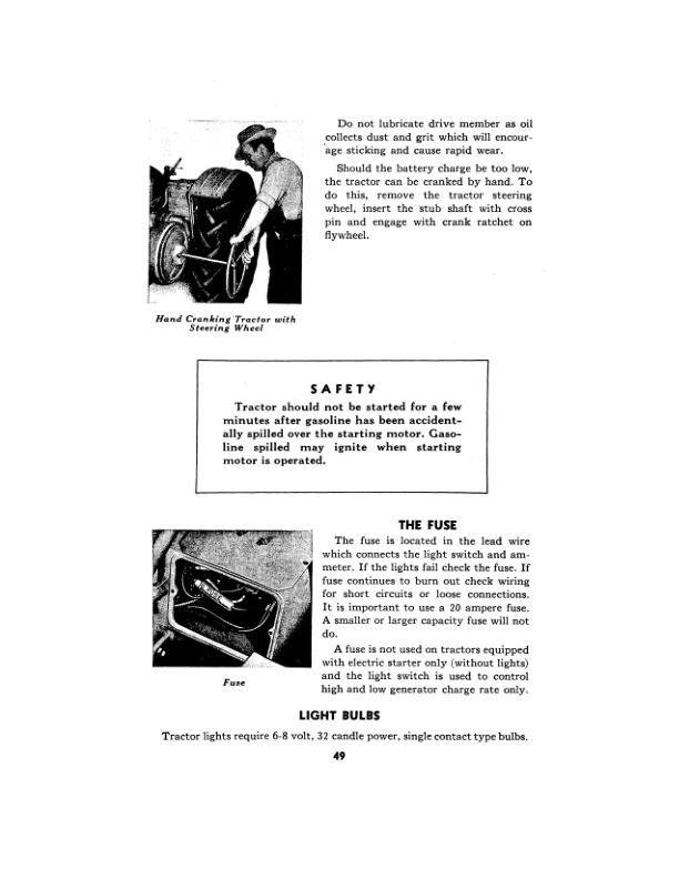 John Deere BR, BO Tractors Operator’s Manual (OMRBRI1047) Workshop Guide