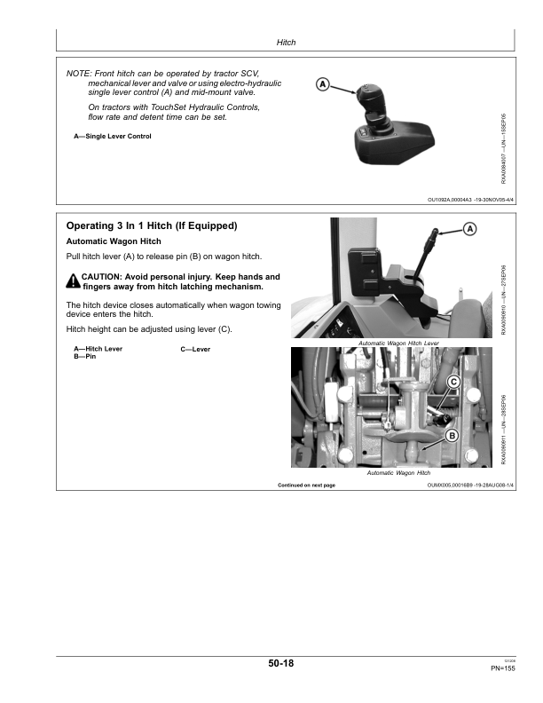 John Deere 7630, 7730, 7830 & 7930 Tractors European Edition (020000-027999) Operator’s Manual (OMRE299307) Workshop Guide