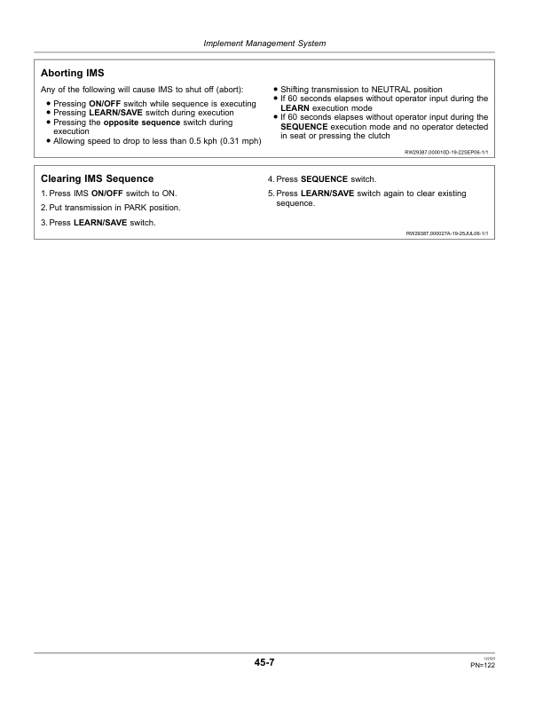 John Deere 9430T, 9530T, 9630T Tractors (914000-) Operator’s Manual (OMRE325897) Workshop Guide
