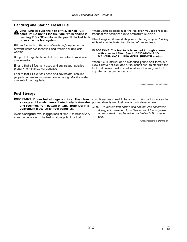 John Deere 9360R, 9410R, 9460R, 9510R, 9560R Tractors Operator’s Manual (OMRE346376) Workshop Guide
