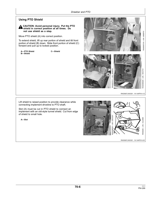 John Deere 8320RT, 8345RT & 8370RT Tractors European Edtion (912001-) Operator’s Manual (OMRE578590) Workshop Guide