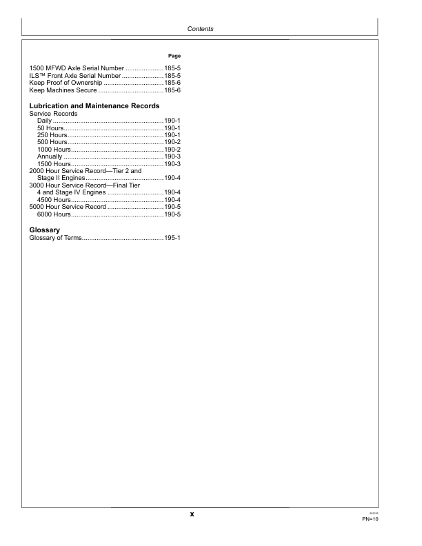 John Deere 8245R, 8295R, 8320R, 8335R, 8345R, 8370R & 8400R (8R) Tractors Operator’s Manual (OMRE581969) Workshop Guide
