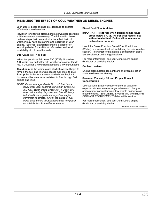John Deere PowerTech 8.1L 6081 Marine Diesel Engines Operator’s Manual (OMRG28995) Workshop Guide