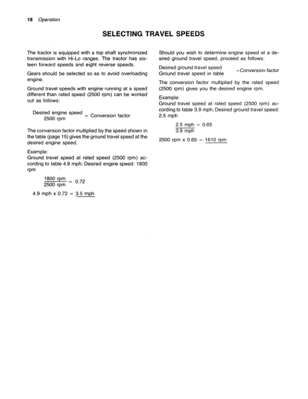 John Deere 2940 Tractors Operator’s Manual (OMRW16857) Workshop Guide