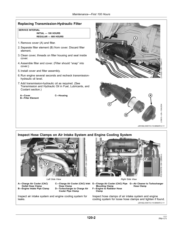 John Deere 5083E, 5093E, 5101E (Tier 3) Tractors (July 2012-) Operator’s Manual (OMSJ15763) Workshop Guide