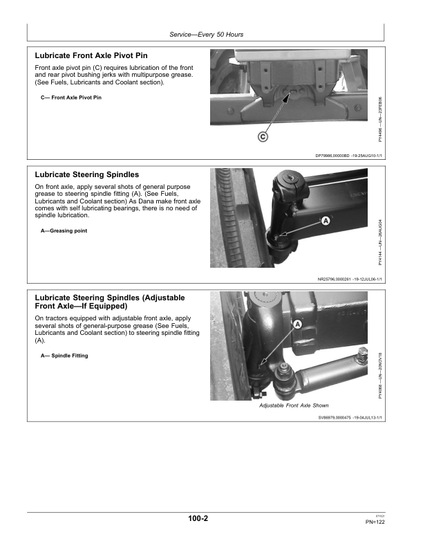 John Deere 5045D (Argentina Edition) Operator’s Manual (OMSU37537) Workshop Guide