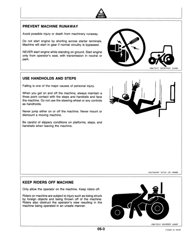 John Deere 670B, 672B Motor Graders Operator’s Manuals (OMT123951) Workshop Guide
