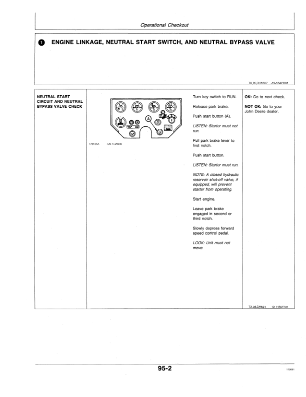John Deere 643D Wheeled Feller Bunchers Operator’s Manuals (OMT136030) Workshop Guide